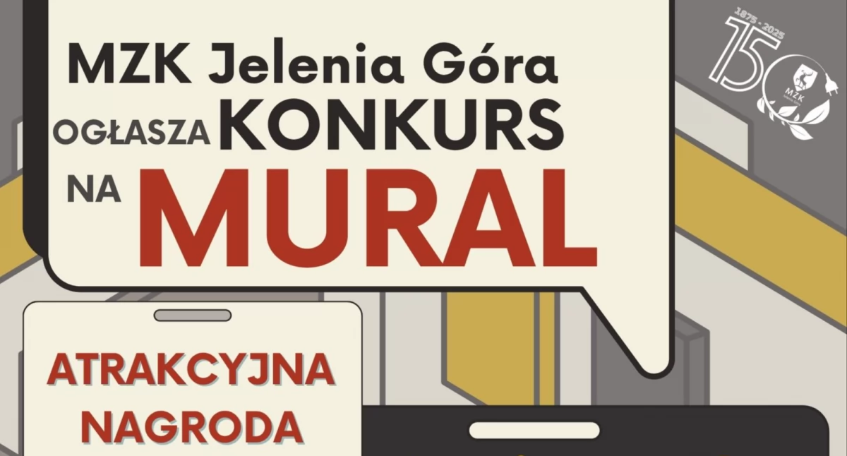 Konkurs na projekt muralu, który pojawi się na budynku MZK Jelenia Góra
