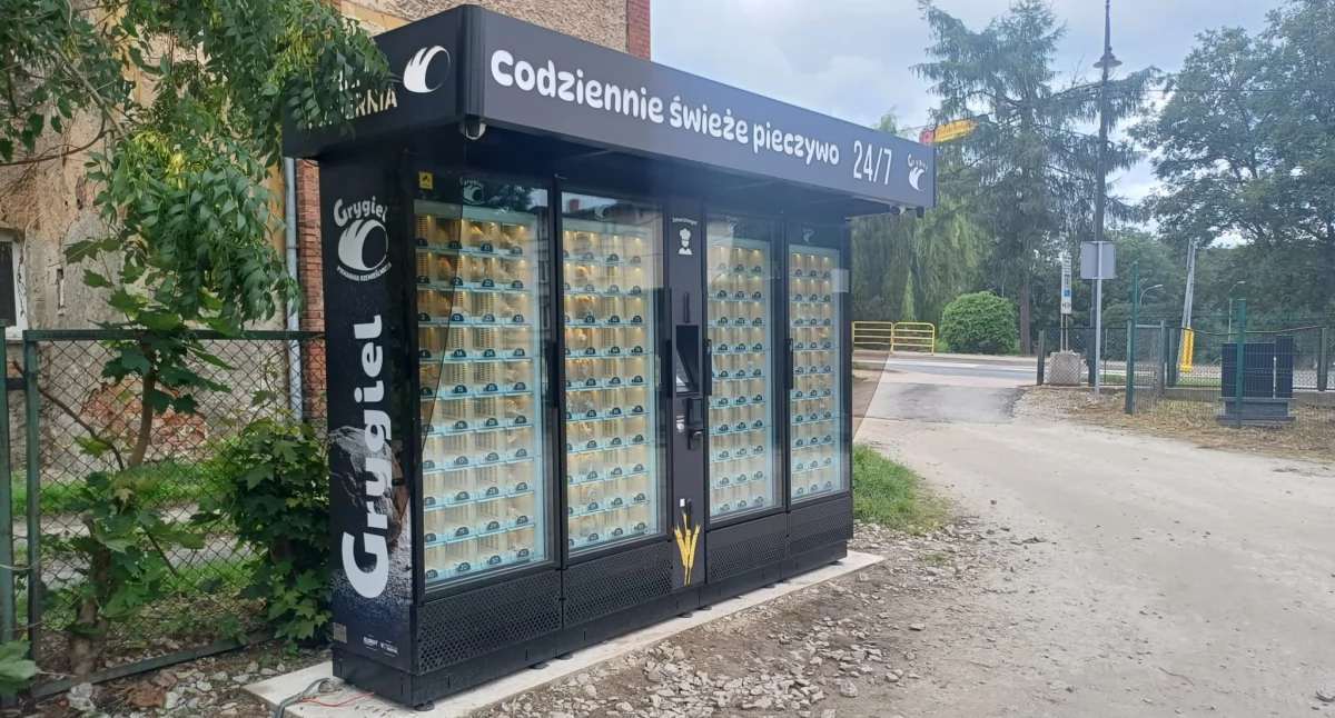 Chleb o każdej porze. Bolków ma największy na świecie chlebomat.