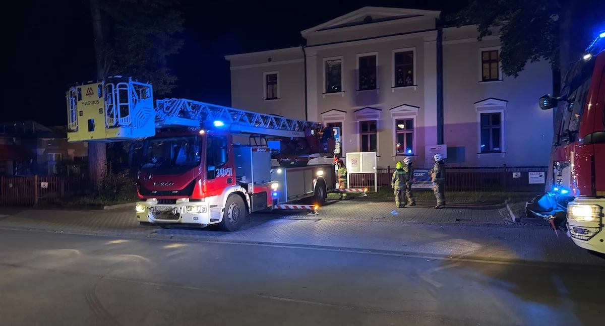 Nocna interwencja straży pożarnej w cieplickim przedszkolu