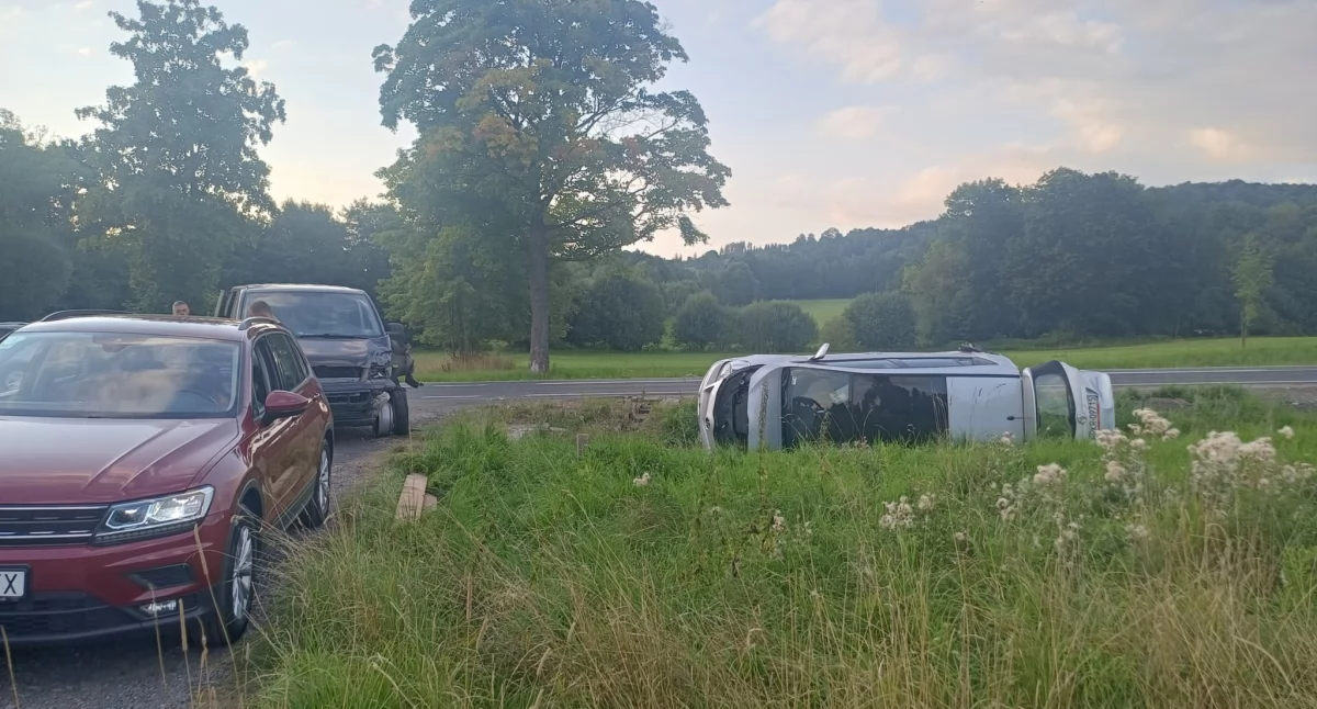 Radomierz – Groźna kolizja na krajowej „piątce”