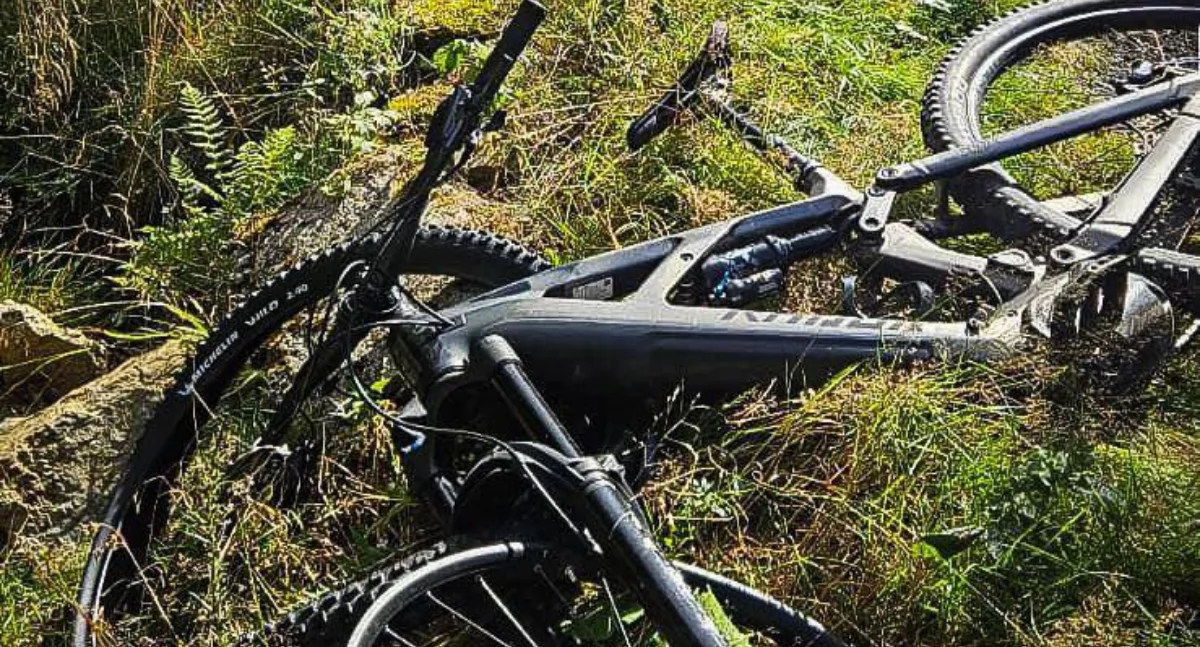 Wypadek rowerzysty na 