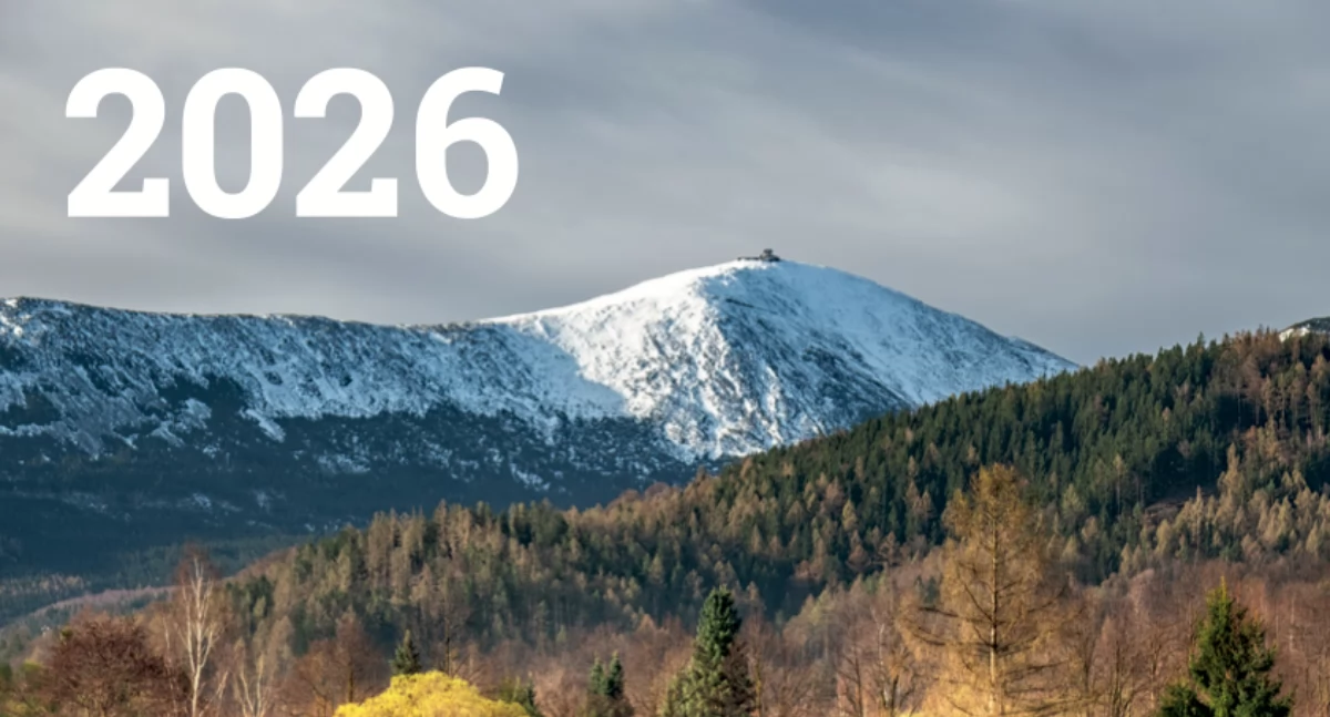 Kalendarz Karkonosze GO 2026. Każdy miesiąc to inna historia z górskim klimatem