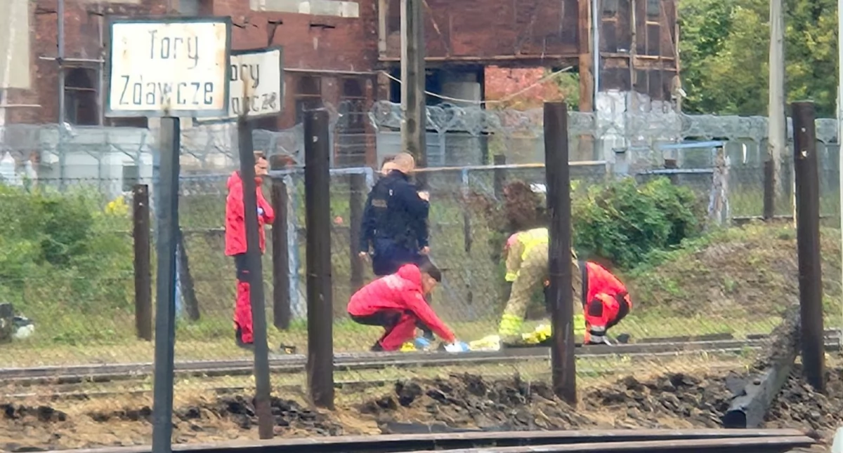 Tragedia na torach we Wrocławiu. Pociąg śmiertelnie potrącił pracownika ochrony