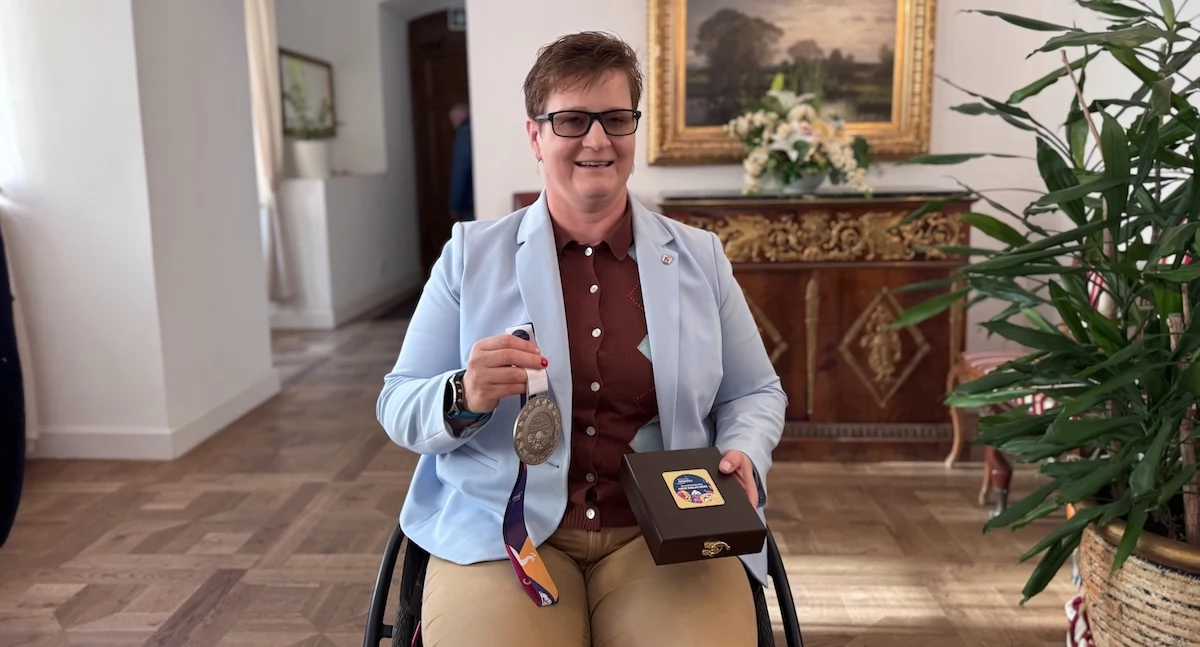 Lucyna Kornobys wróciła do domu z kolejnym medalem Mistrzostw Świata
