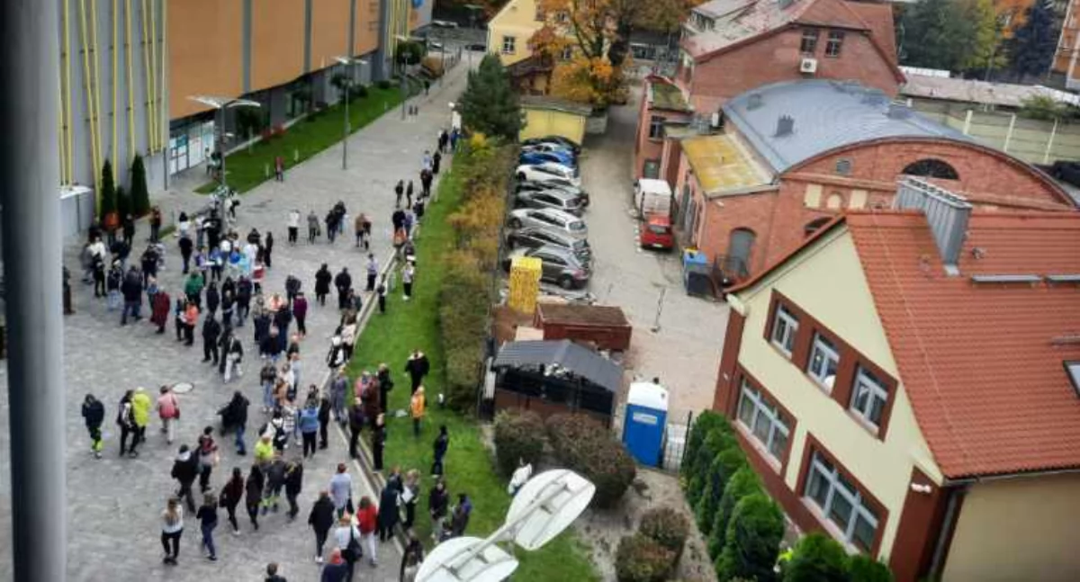 Ewakuacja Galerii Nowy Rynek