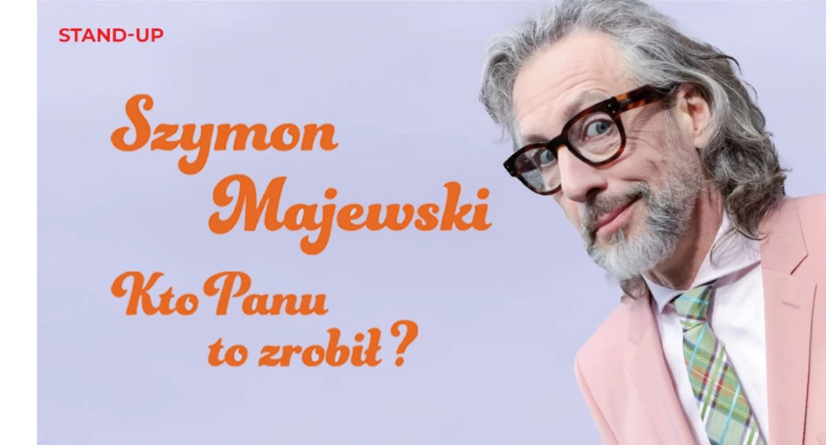 Szymon Majewski rozbawi Jelenią Górę. Stand Up w stolicy Karkonoszy