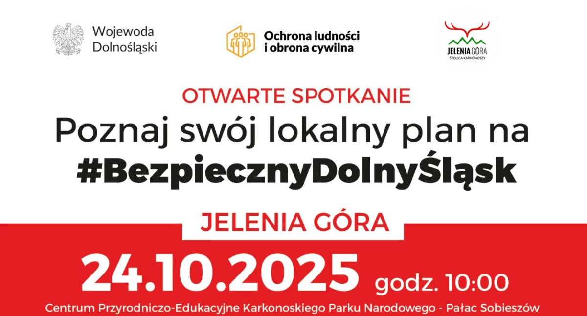 Bezpieczeństwo mieszkańców priorytetem - otwarte spotkanie w Jeleniej Górze