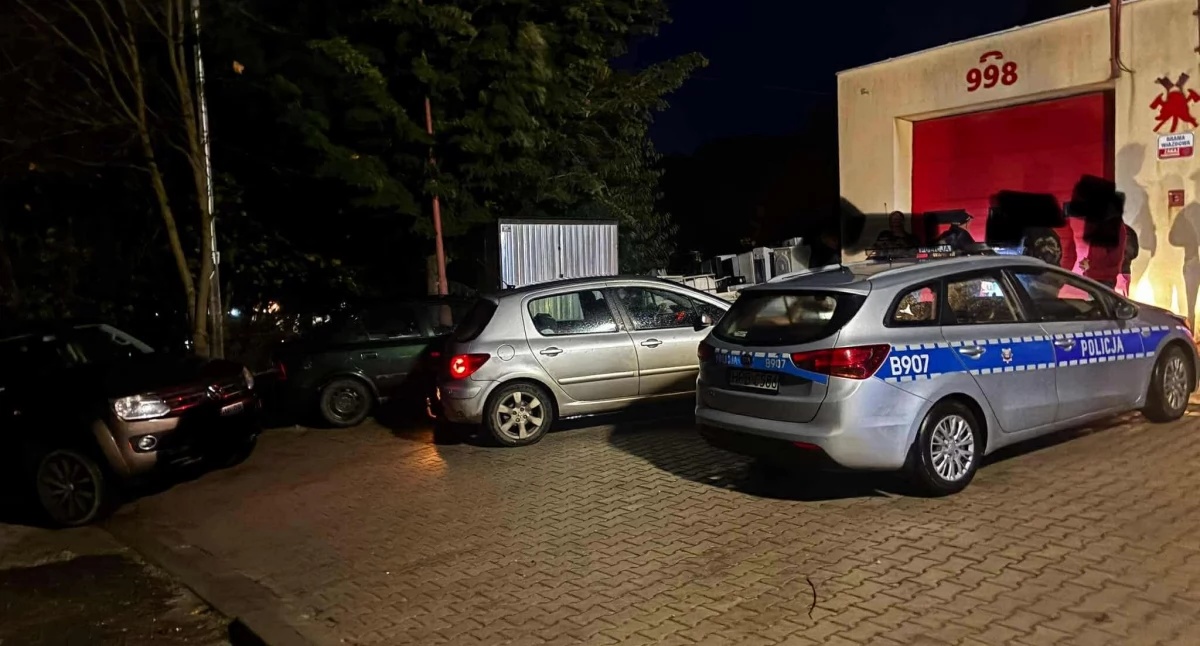 Strażacy z Kaczorowa pomogli ująć złodziei