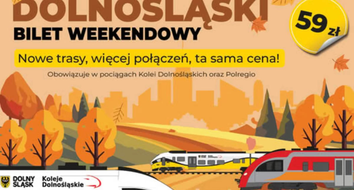 Jesienny Dolny Śląsk – wsiądź do pociągu i odkryj region na nowo