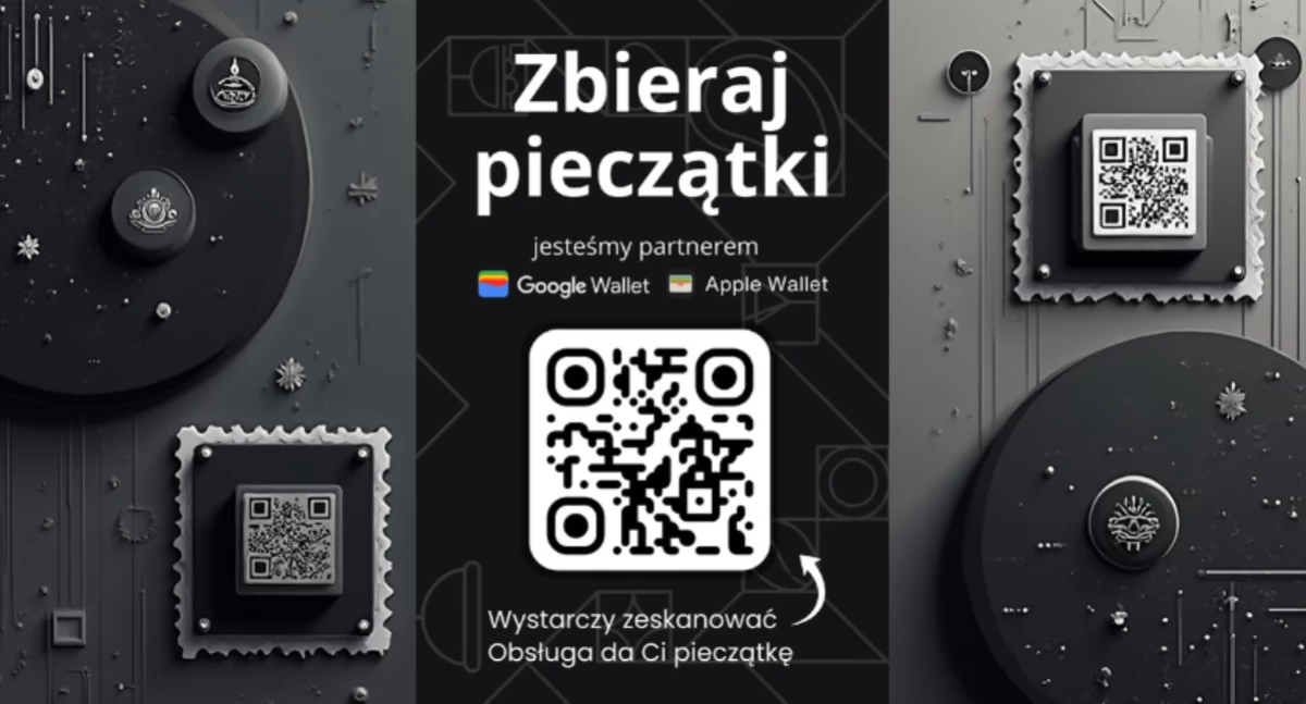 Zbieraj cyfrowe pieczątki w sklepie Woskar i zgarniaj nagrody