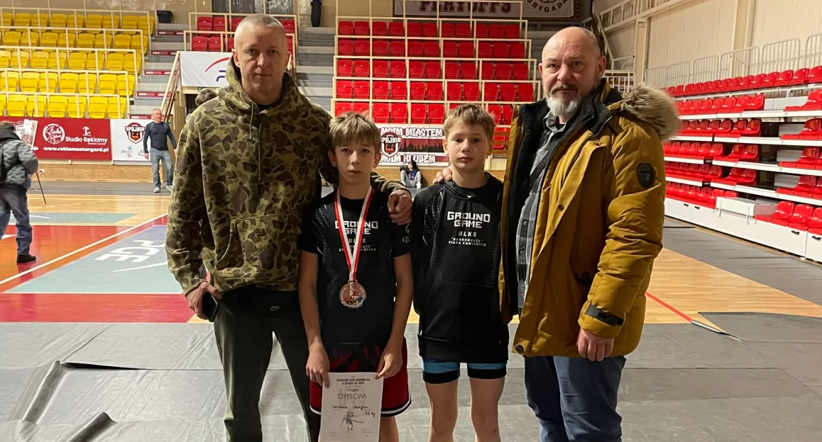 Brązowy medal Szymona Obajdy na XV Mistrzostwach Polski w Zapasach w Stylu Wolnym U14