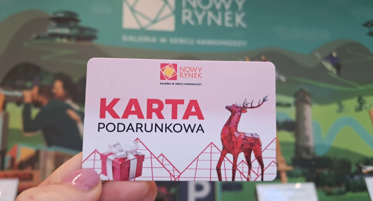 Nowy Rynek rozdaje karty podarunkowe na Black Friday