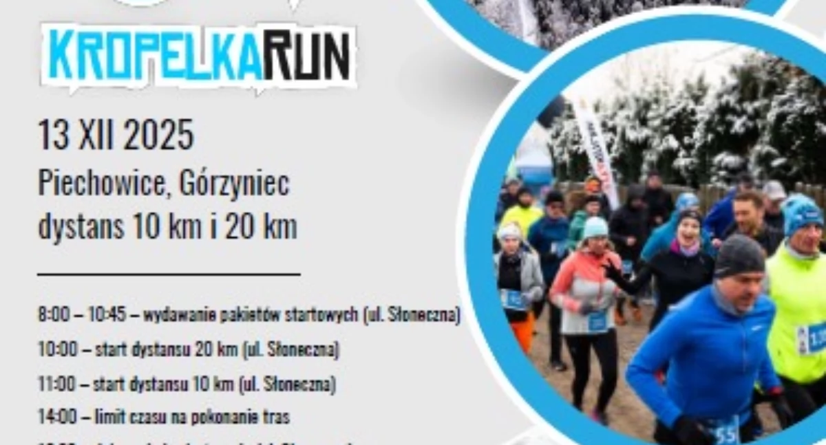 Kropelka Run już w sobotę. Piechowice szykują się na zimowe ściganie