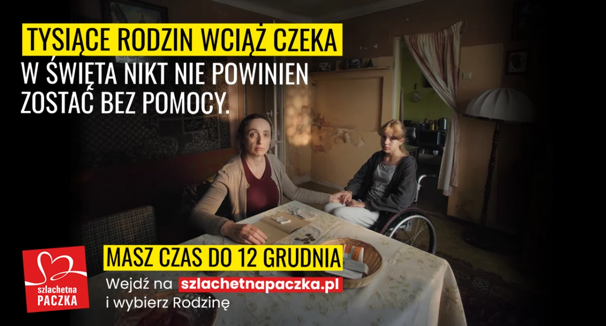 Tysiące rodzin wciąż czeka na wsparcie. Szlachetna Paczka apeluje o mobilizację