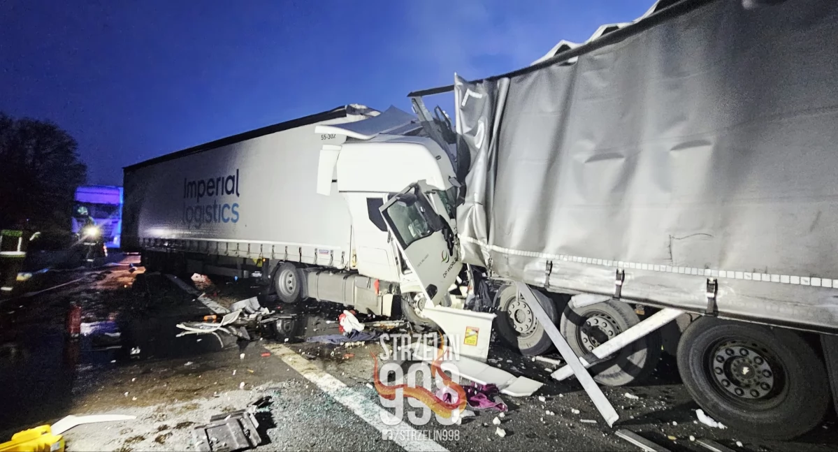 Czarny dzień na autostradzie A4. Cztery wypadki ciężarówek, dwa śmiertelne