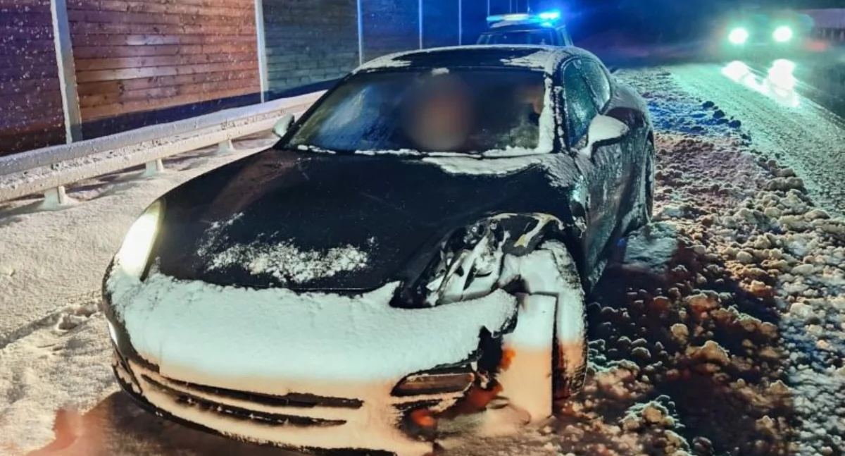 Peruwiańczyk rozbił auto na S3