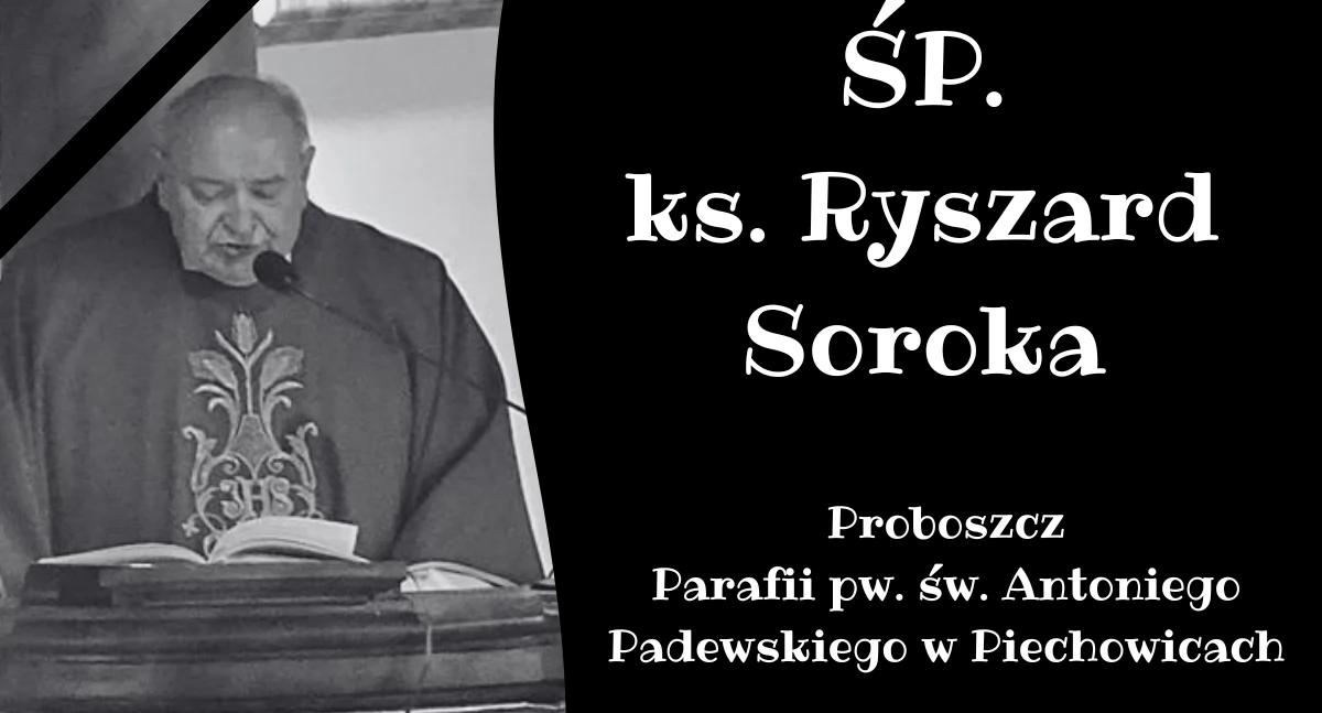 Zmarł ks. Ryszard Soroka, wieloletni proboszcz parafii w Piechowicach