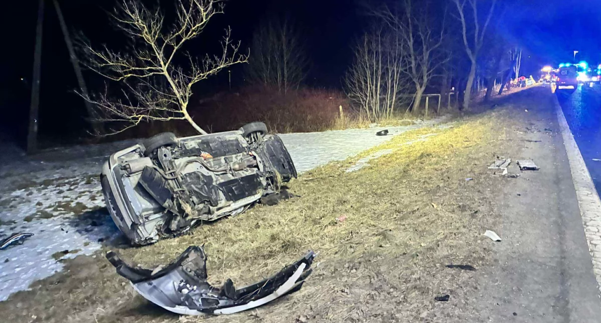 Tragiczny wypadek w Mysłowie. Jednej osoby pomimo reanimacji nie udało się uratować.