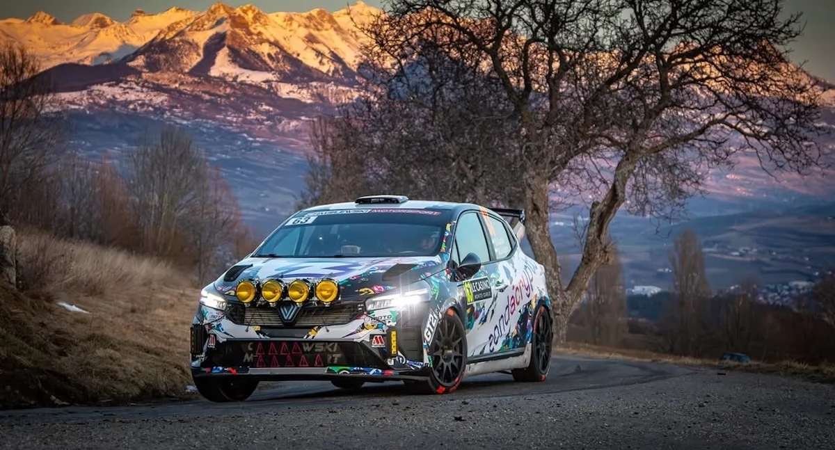 Polski triumf w Rajdzie Monte Carlo. Błażej Gazda za kierownicą Clio RC3 nie miał sobie równych