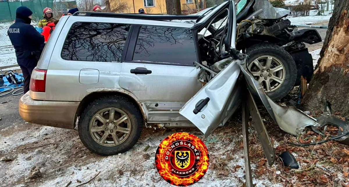 Tragiczny początek tygodnia. Śmiertelny wypadek w Lubomierzu