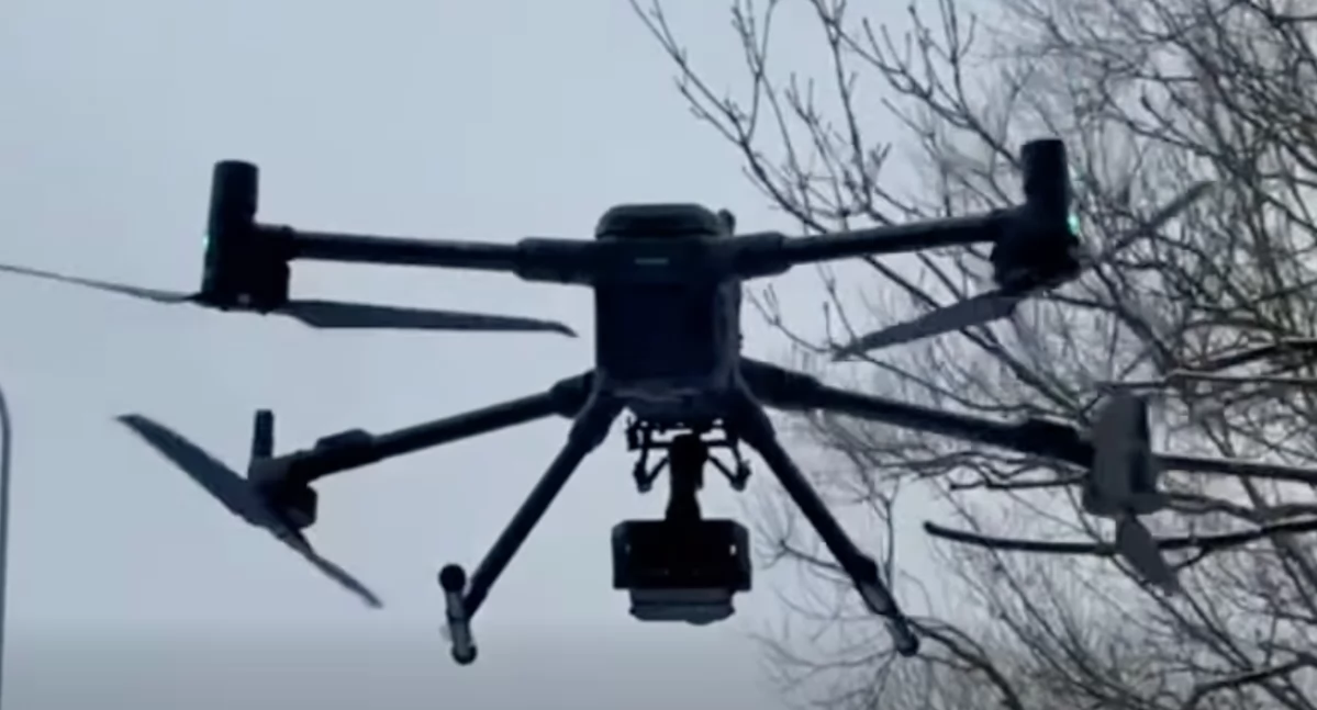 Dron nad przejściami. Policja sprawdzała bezpieczeństwo pieszych