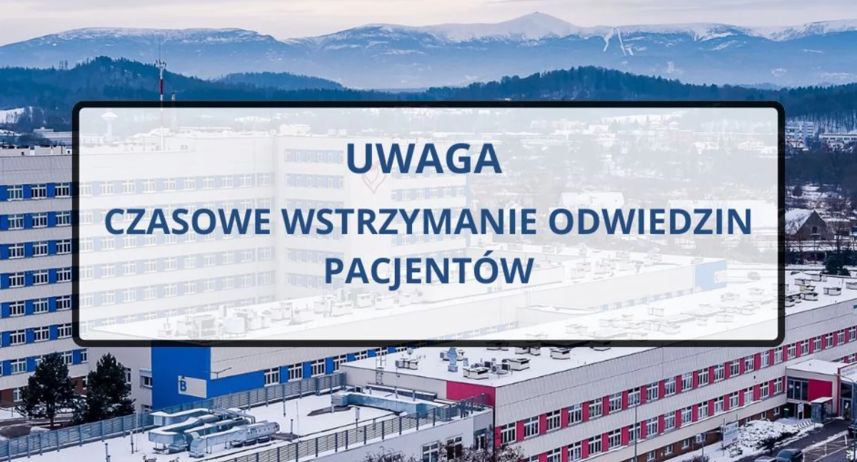 Czasowe wstrzymanie odwiedzin w jeleniogórskim szpitalu