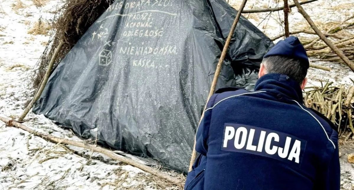 Policja pomaga w czasie mrozów. Apel o czujność i telefon pod 112