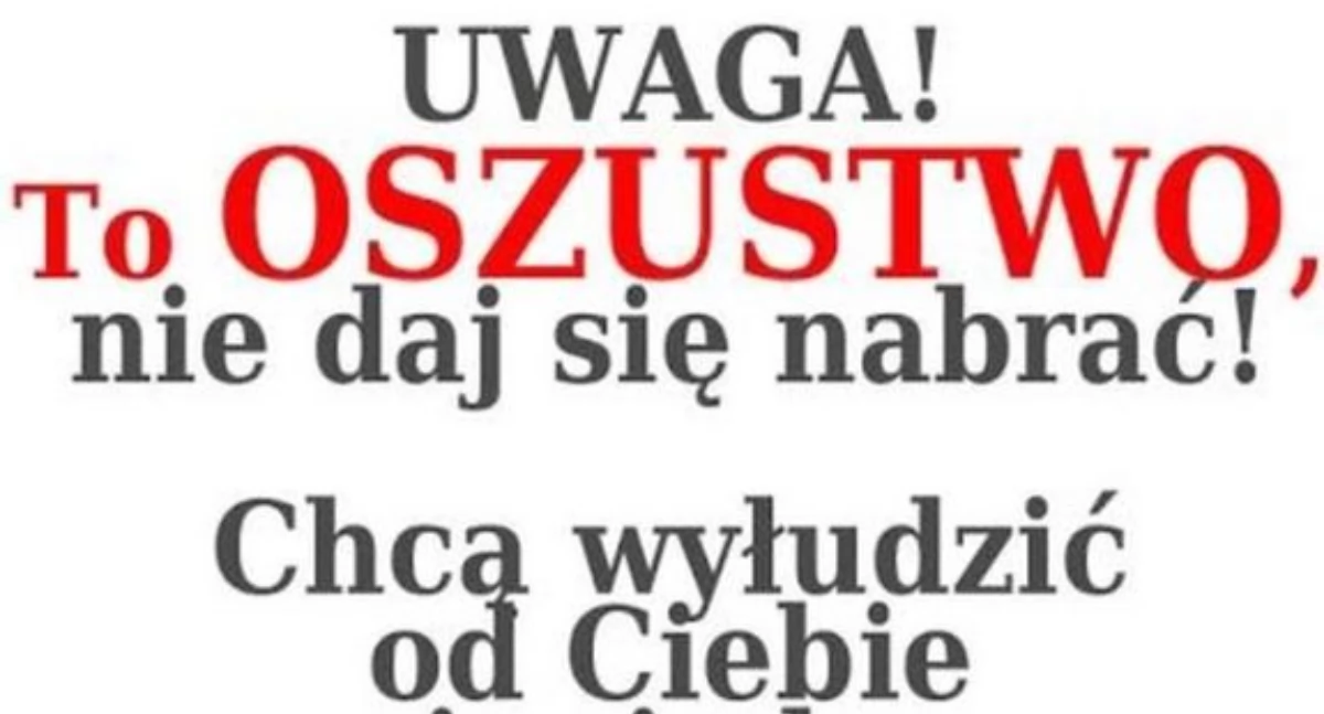 Uwaga na oszustów sprzedających opał w sieci