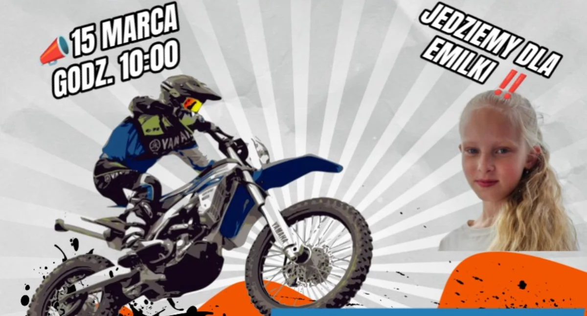 Moto Klub Siedlęcin dla Emilki. Charytatywnie i z ogromną dawką adrenaliny