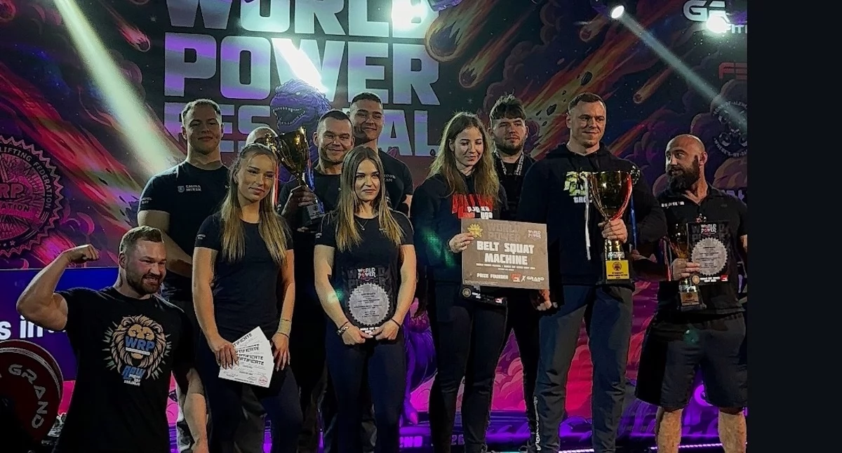 Samonek Team ze srebrem na prestiżowym World Power Festival 2026