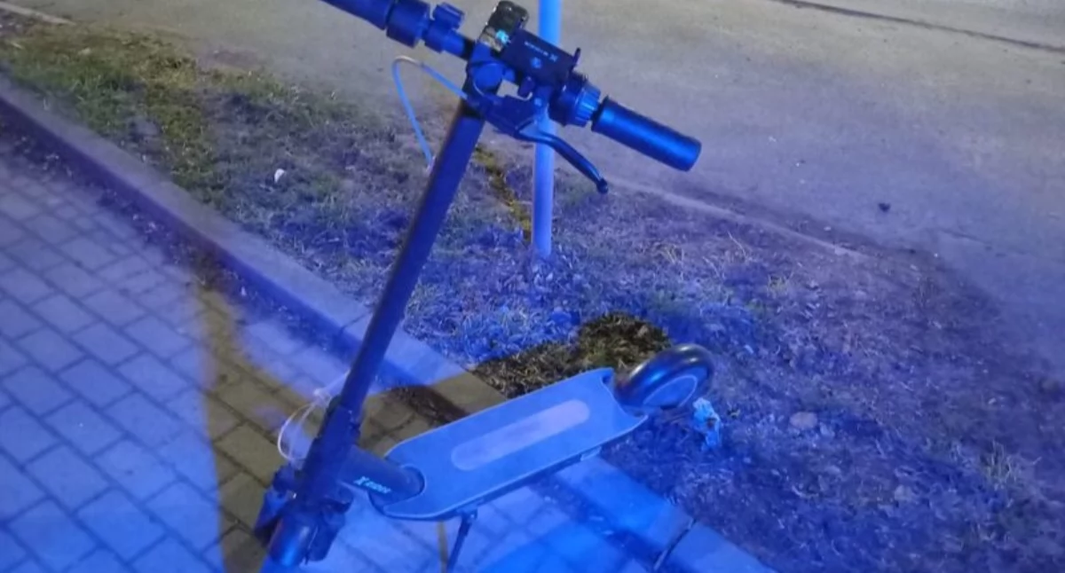 Ukarano mężczyznę, który po pijaku jechał hulajnogą elektryczną