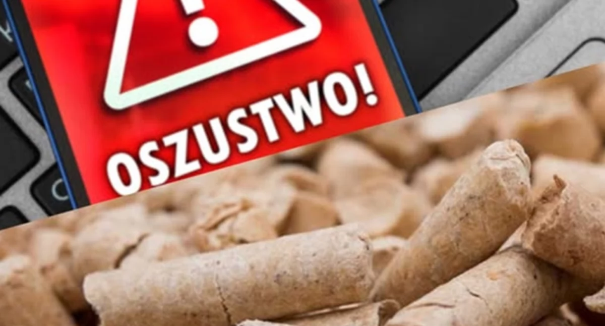 Pellet nie dotarł, pieniądze zniknęły. Kolejne oszustwo internetowe w regionie