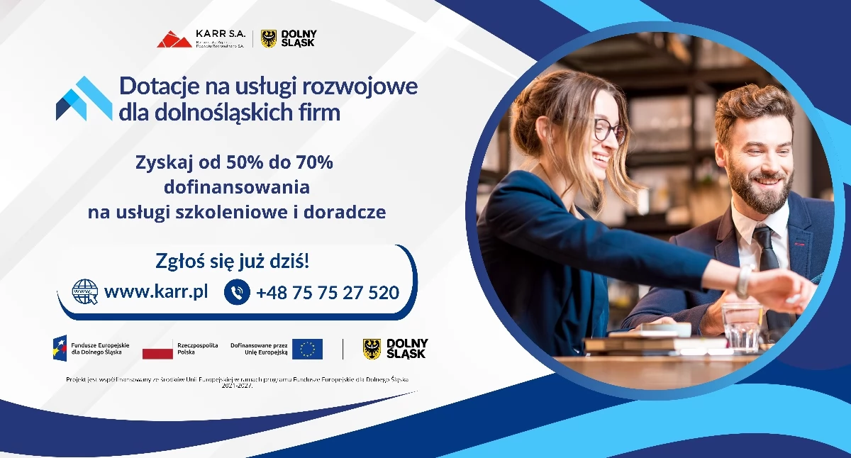 Dotacje dla dolnośląskich firm na usługi rozwojowe