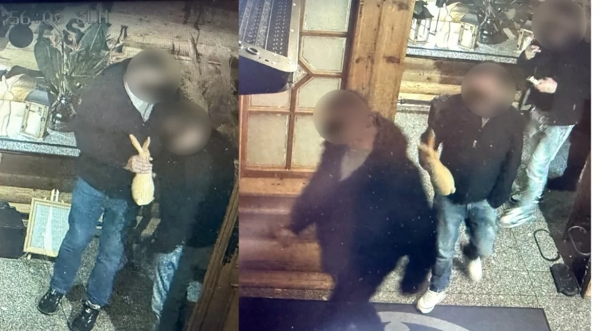 Gang Olsena w Jeleniej Górze. Zawinęli zajączka z restauracji w Cieplicach