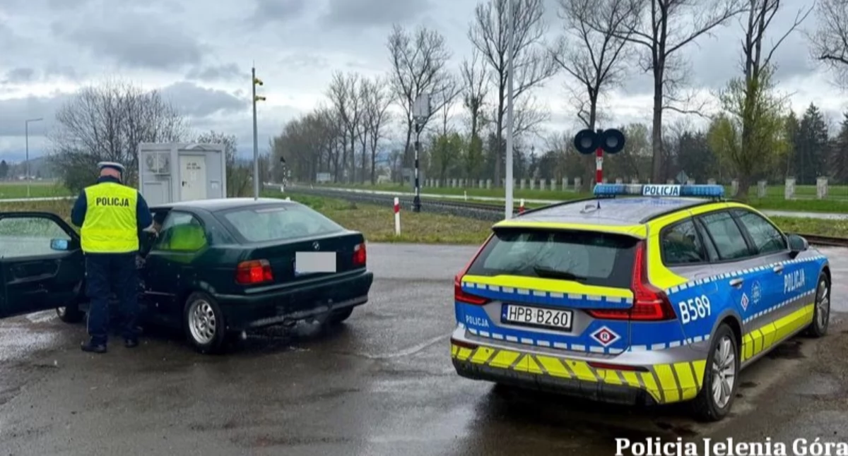 35 wykroczeń podczas kontroli na przejazdach kolejowych