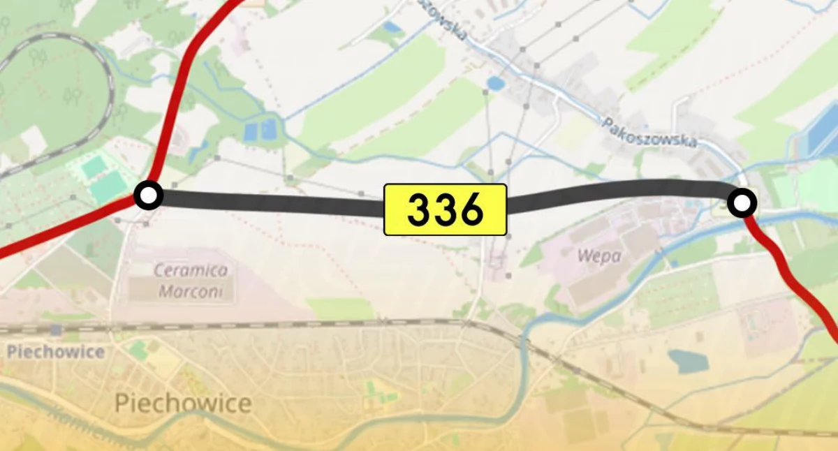 Obwodnica Piechowic z numerem. DW336 oficjalnie w sieci dróg wojewódzkich