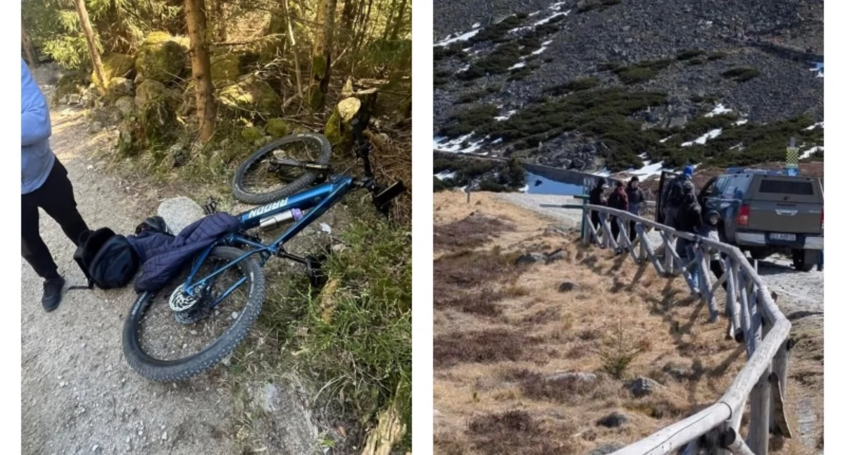 Rowerami na górskie szlaki. Interweniowali strażnicy Karkonoskiego Parku Narodowego