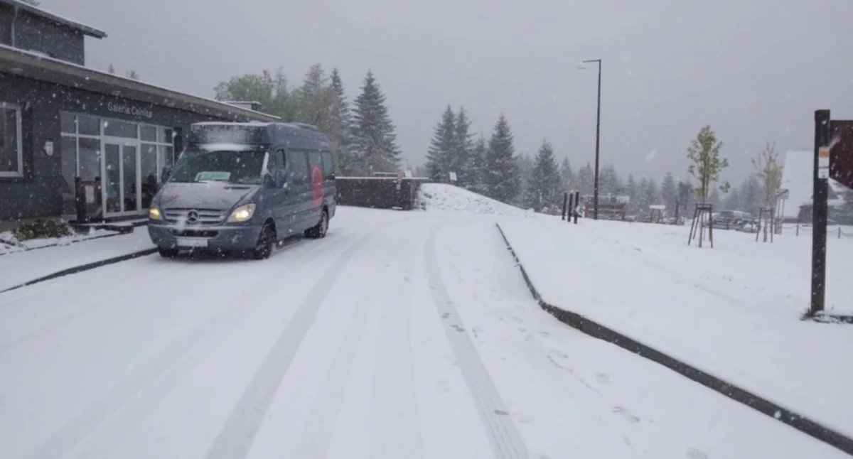 Majowy śnieg wraca w Karkonosze. Czeka nas gwałtowne ochłodzenie