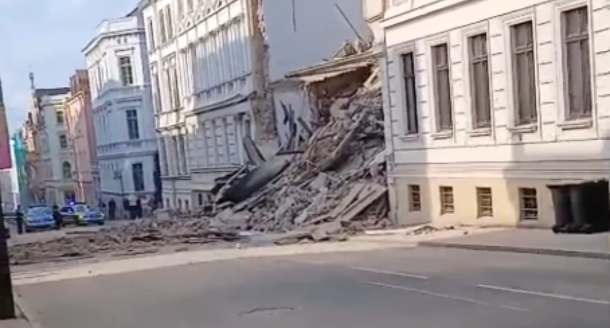 Wybuch zrównał kamienicę z ziemią. Katastrofa budowlana w Görlitz