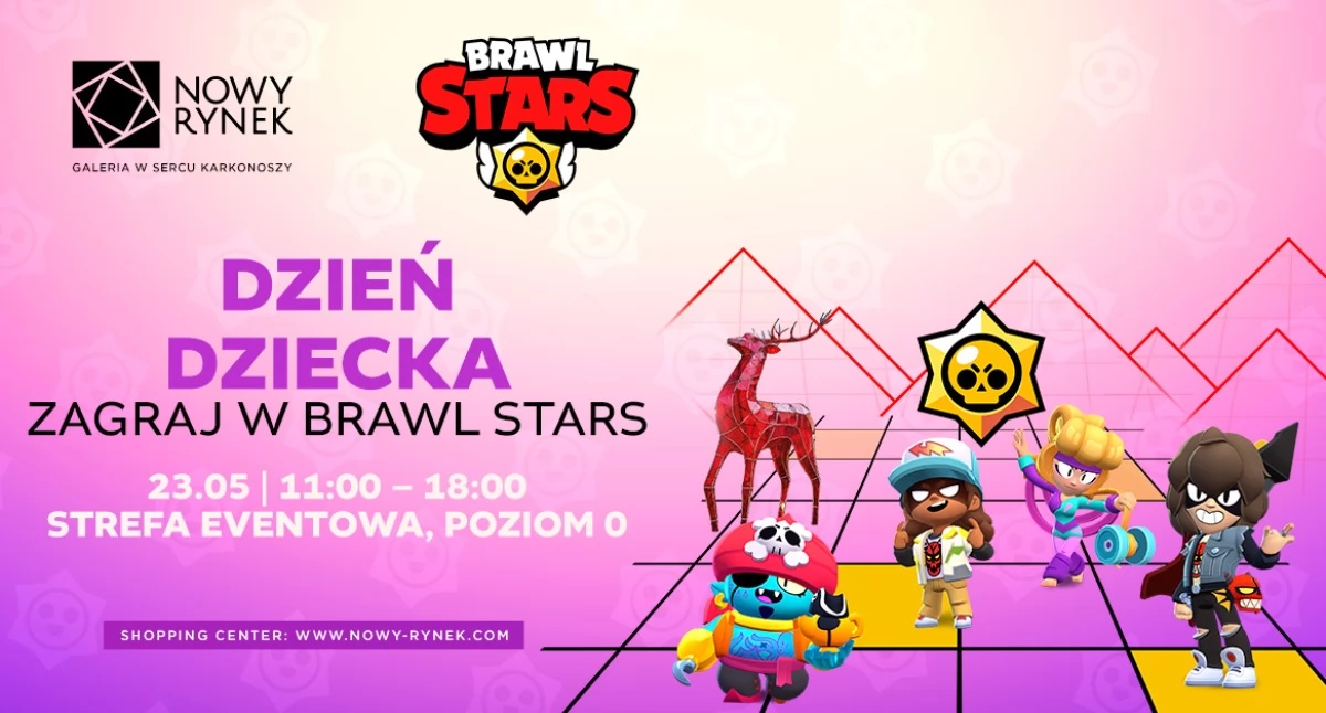 Brawl Stars opanuje Nowy Rynek. Gamingowe emocje i atrakcje dla całej rodziny