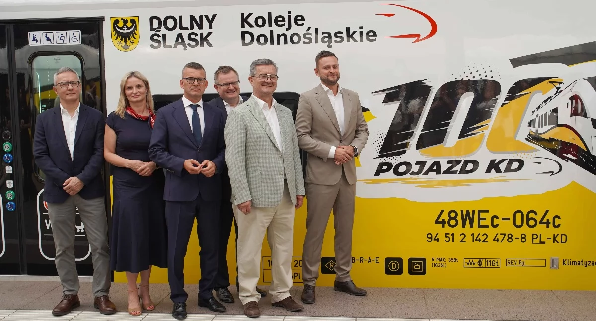 100 pociągów Kolei Dolnośląskich. Historyczny moment dla przewoźnika