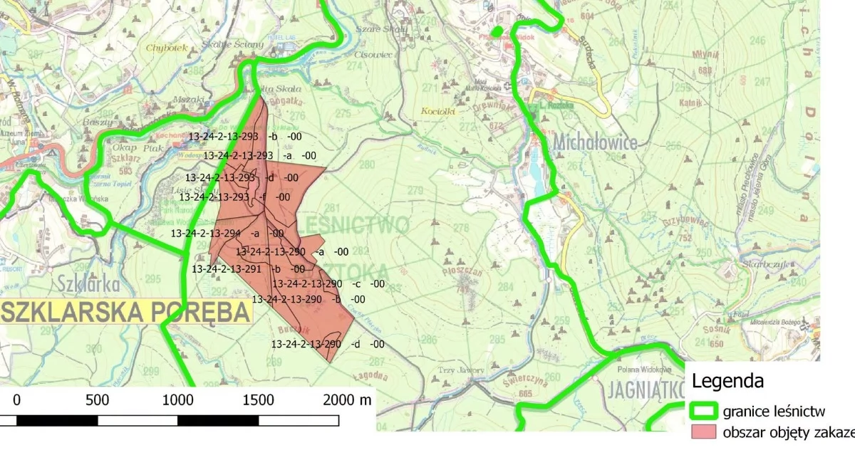 Część lasów w regionie objęta zakazem wstępu. Powodem możliwe niewybuchy