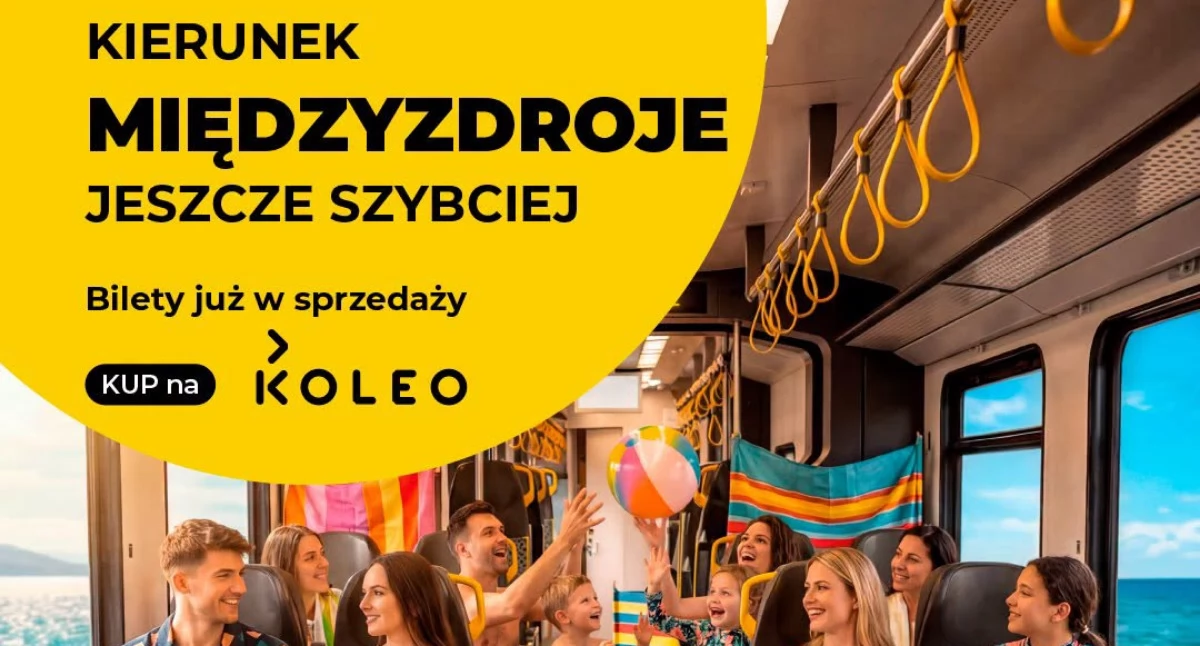 Nad morze w niespełna pięć godzin. Koleje Dolnośląskie zachęcają do wakacyjnych podróży do Międzyzdrojów