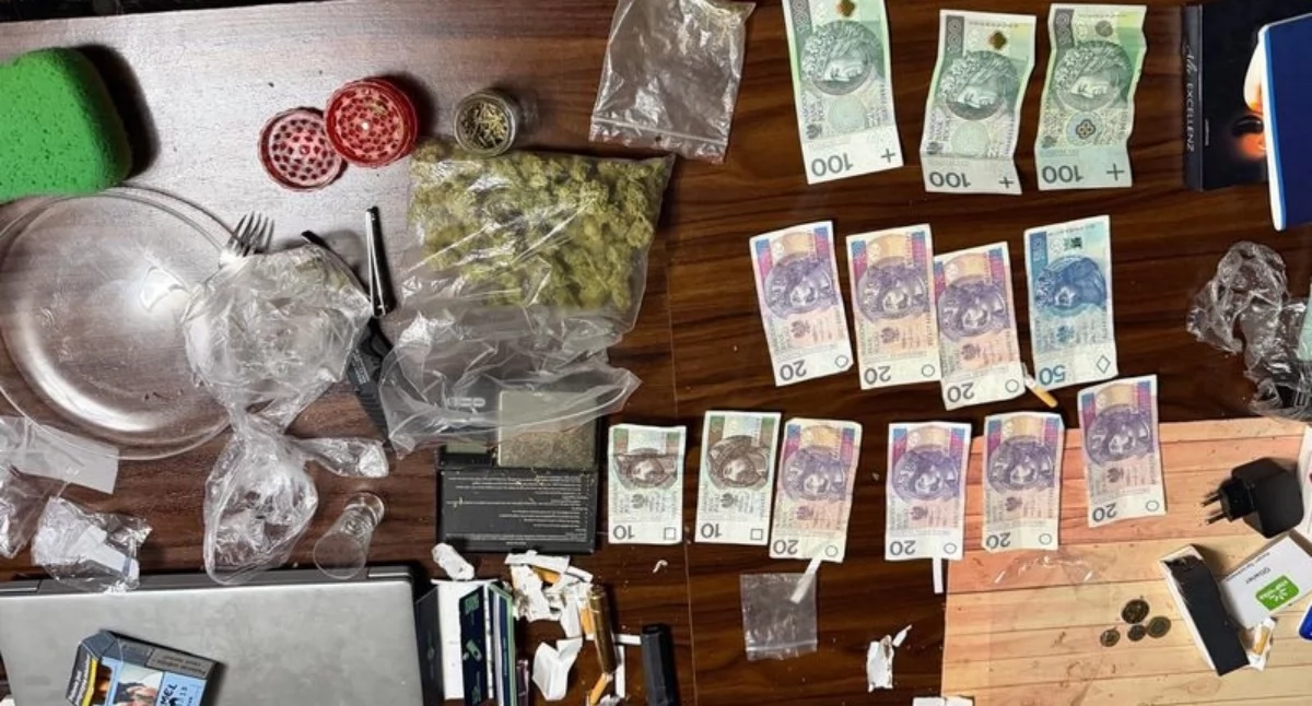 Policja zabezpieczyła kilkaset porcji handlowych marihuany. 20-latek usłyszał zarzuty