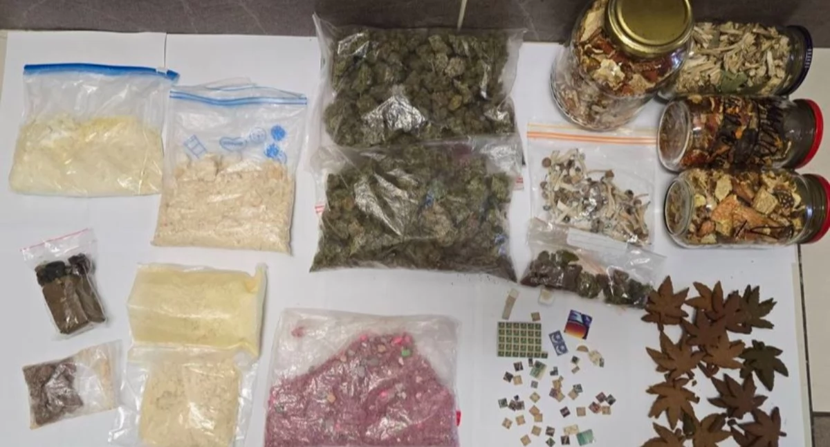 2 kilogramy narkotyków zabezpieczone w powiecie karkonoskim. 32-latek z zarzutami