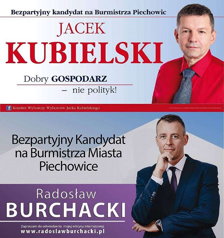 Poparcie dla Jacka Kubielskiego od....