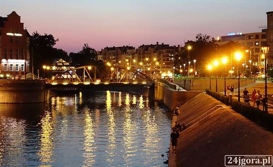 Wrocław w blasku latarni