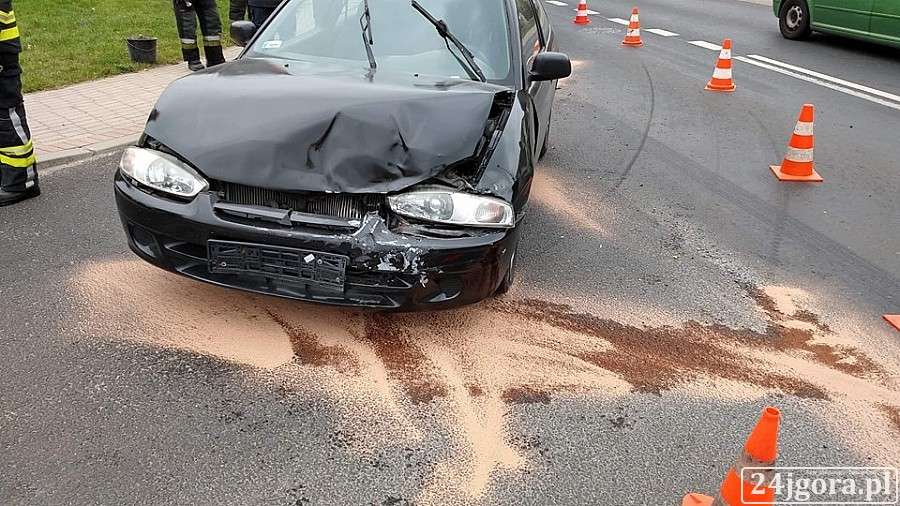 Najechał na tył innego auta