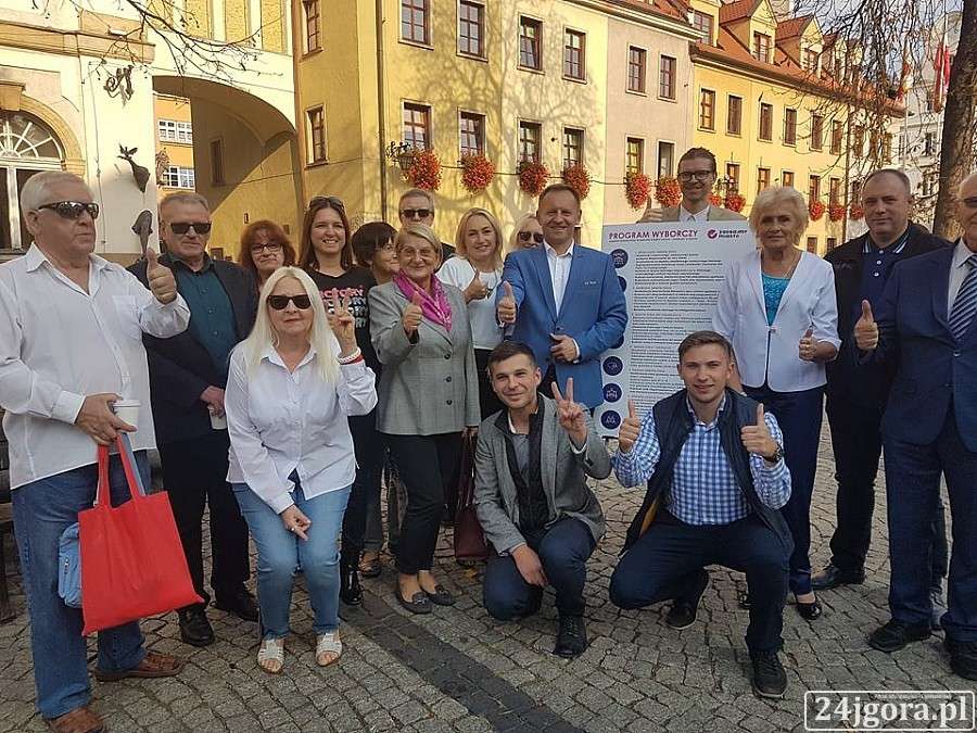 Konferencja prasowa Huberta Papaja