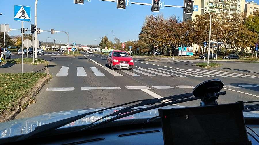 Jechała pod prąd na Jana Pawła.
